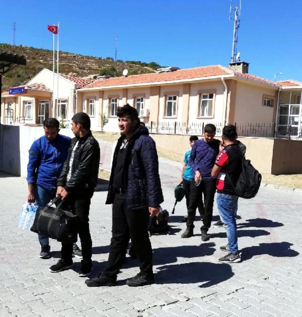 Kilis'te 3 göçmen yakalandı
