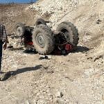 Kilis’te Traktör devrildi: 1 ölü